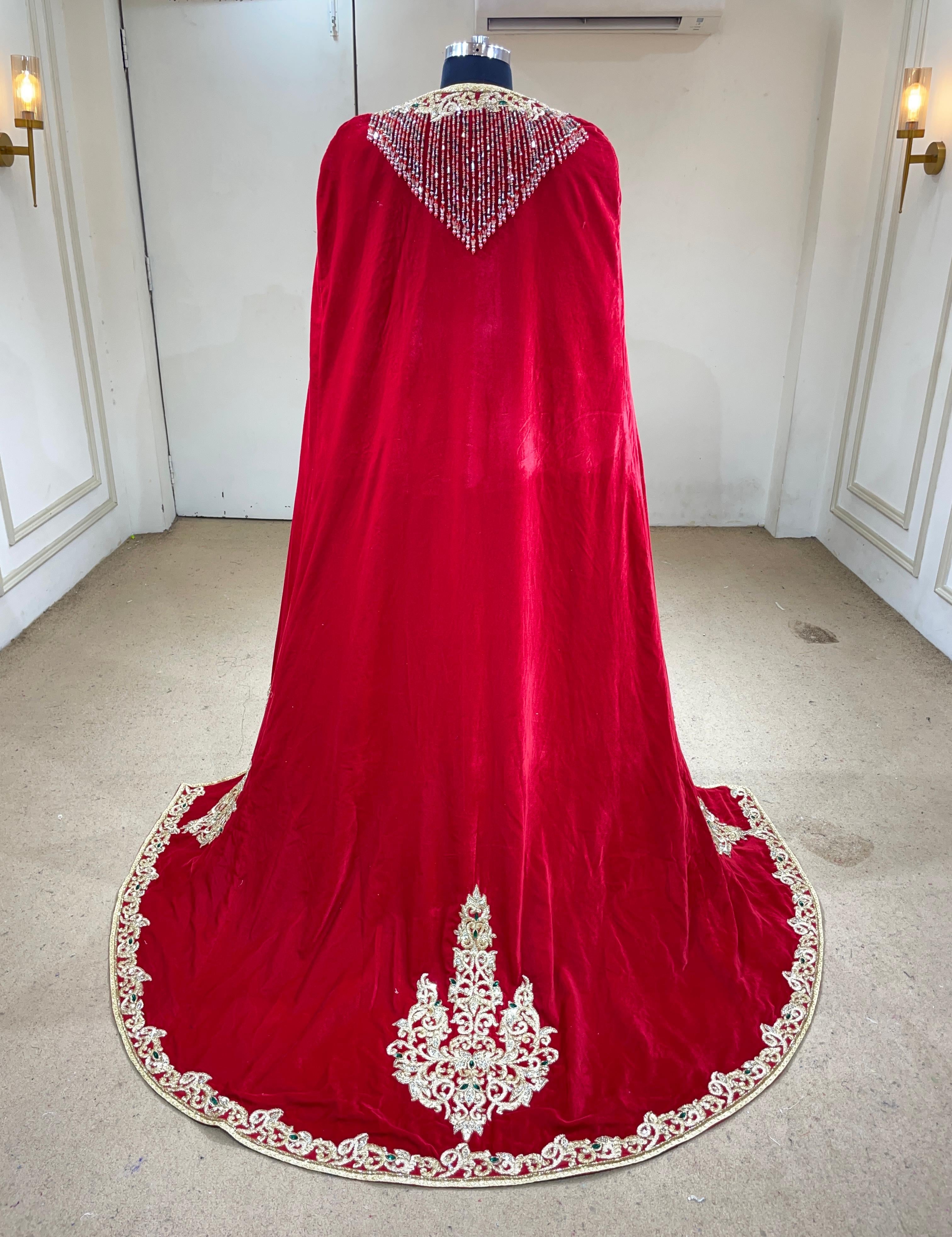MALAKIYA ROUGE ⚜️taille 40 à 48⚜️