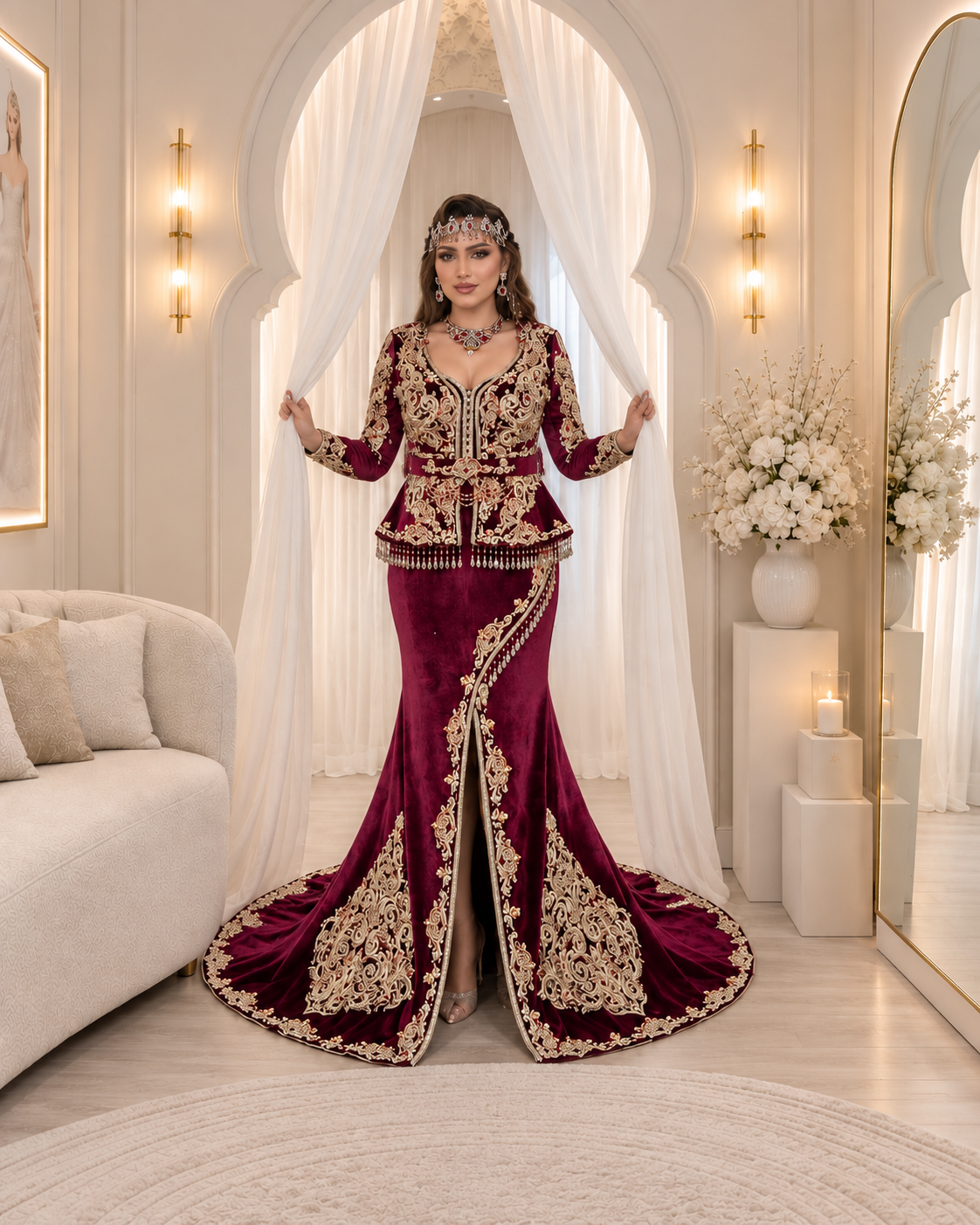 Karakou Jupe KOSOVO ✨Taille 34 à 44✨