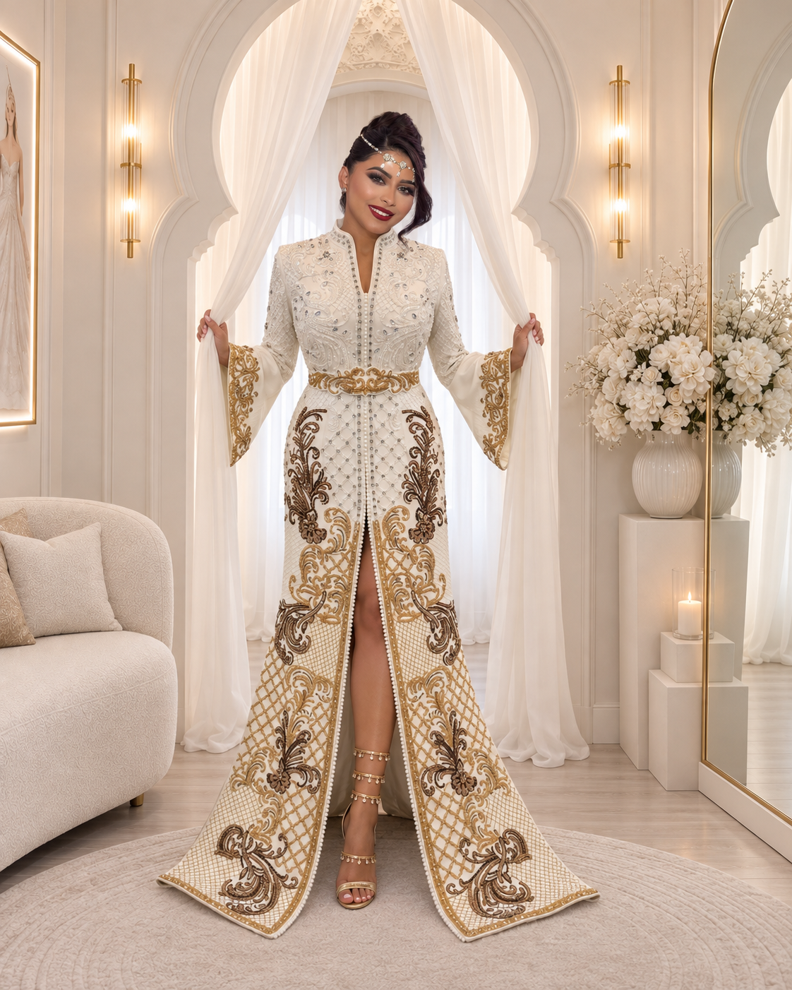 Caftan RAHMA ✨Taille 34 à 40✨