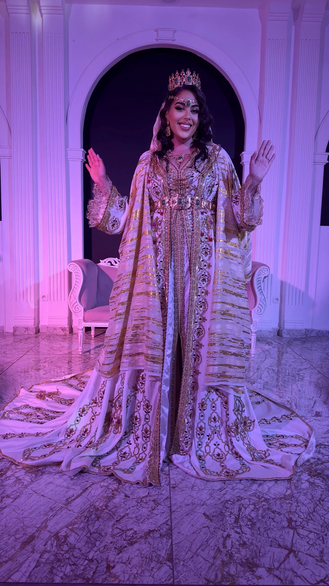 SM2 caftan mariee royal