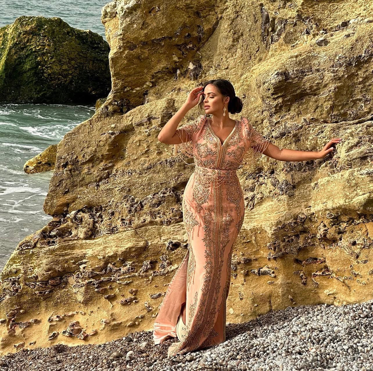 SECONDE MAIN caftan sirène