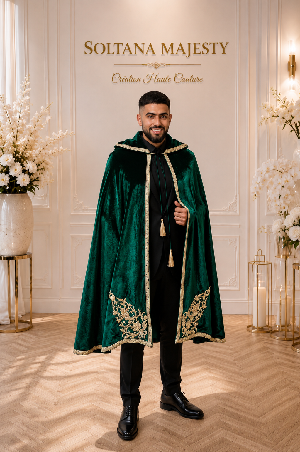 ⚜️CAPE HOMME VERT ROYAL⚜️