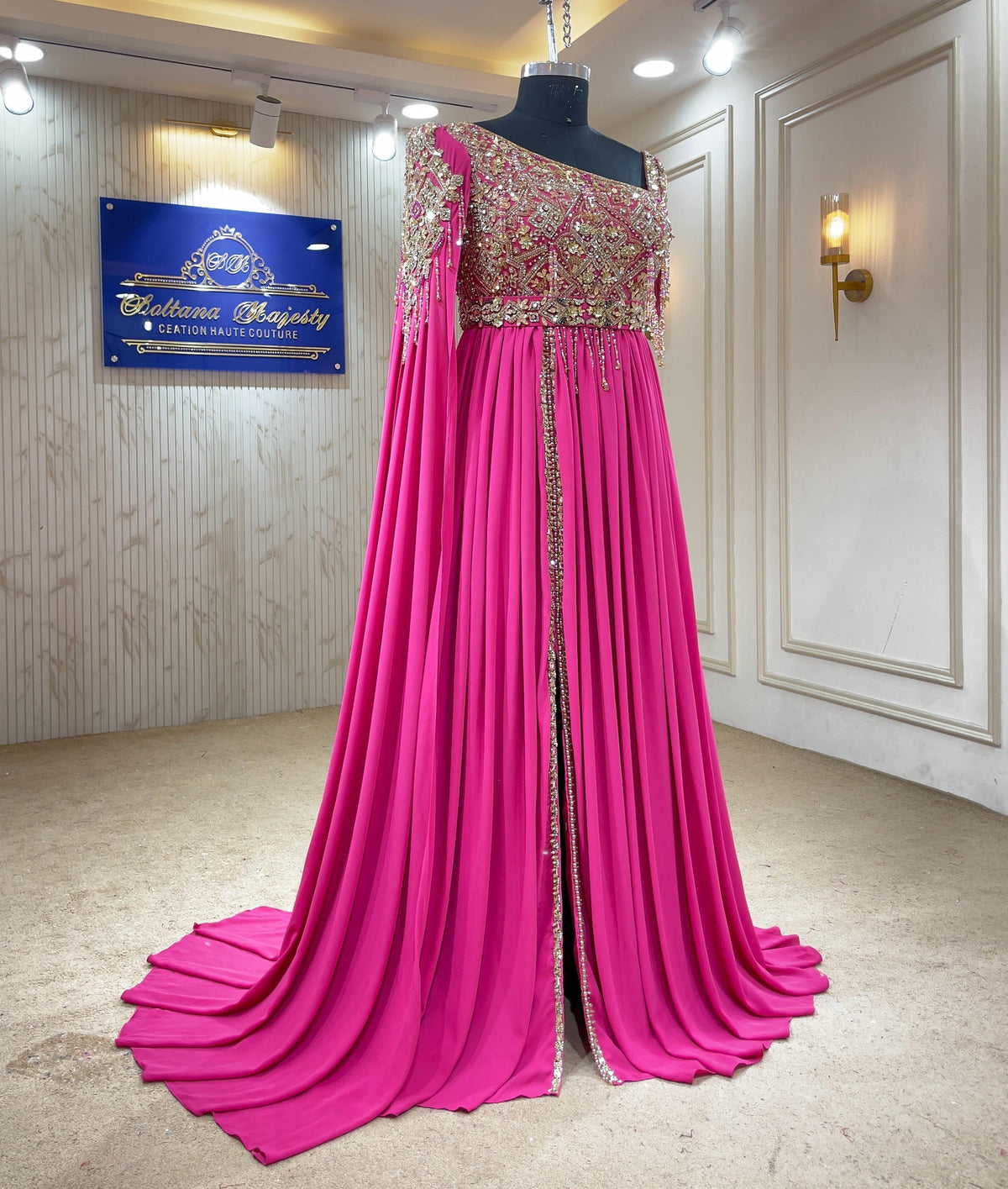 VENTE PRIVÉE 2027 CAFTAN MODERNE ⚜️TAILLE 34 à 44⚜️ EXCELLENT ÉTAT