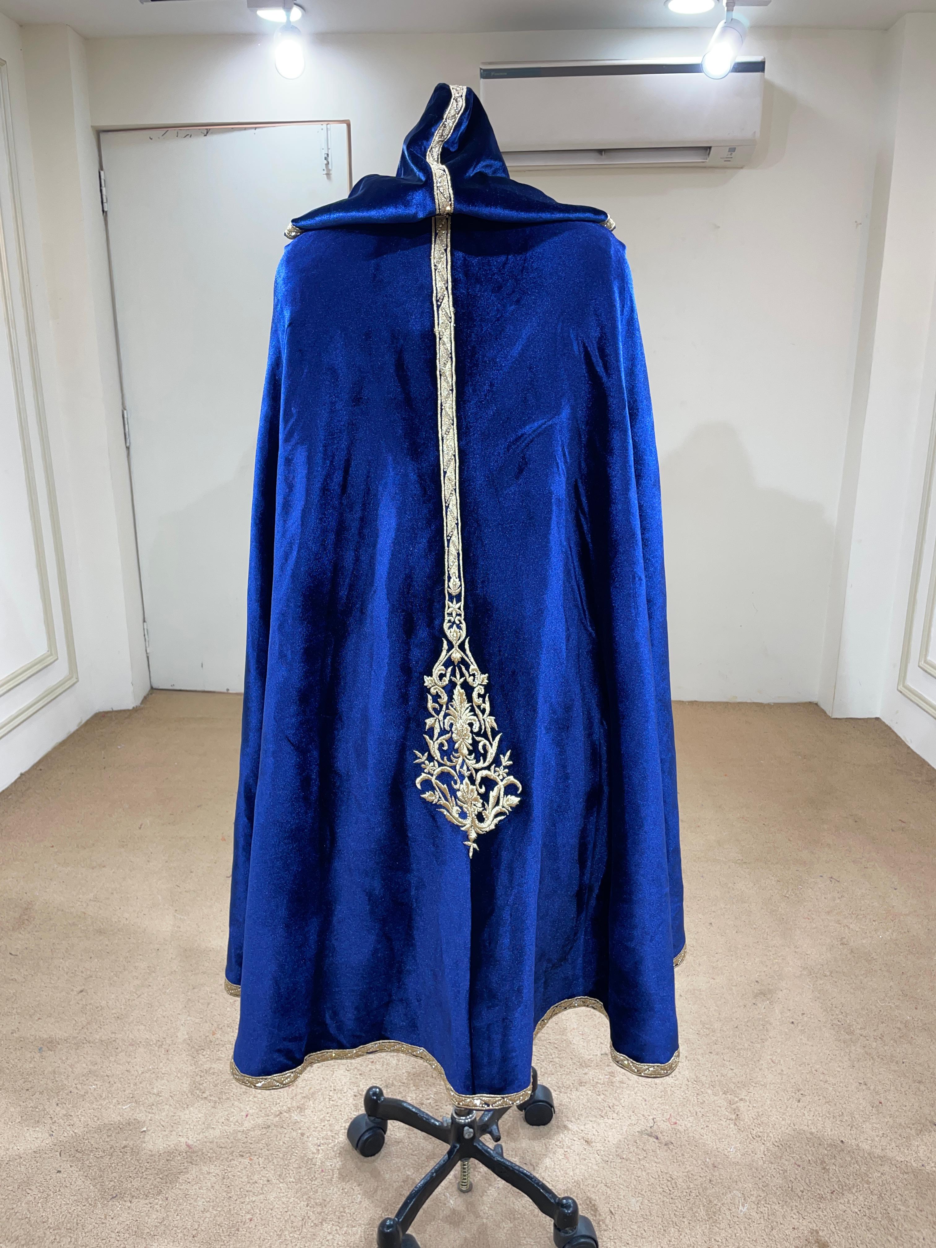 ⚜️CAPE HOMME BLEU PÉTROLE ⚜️