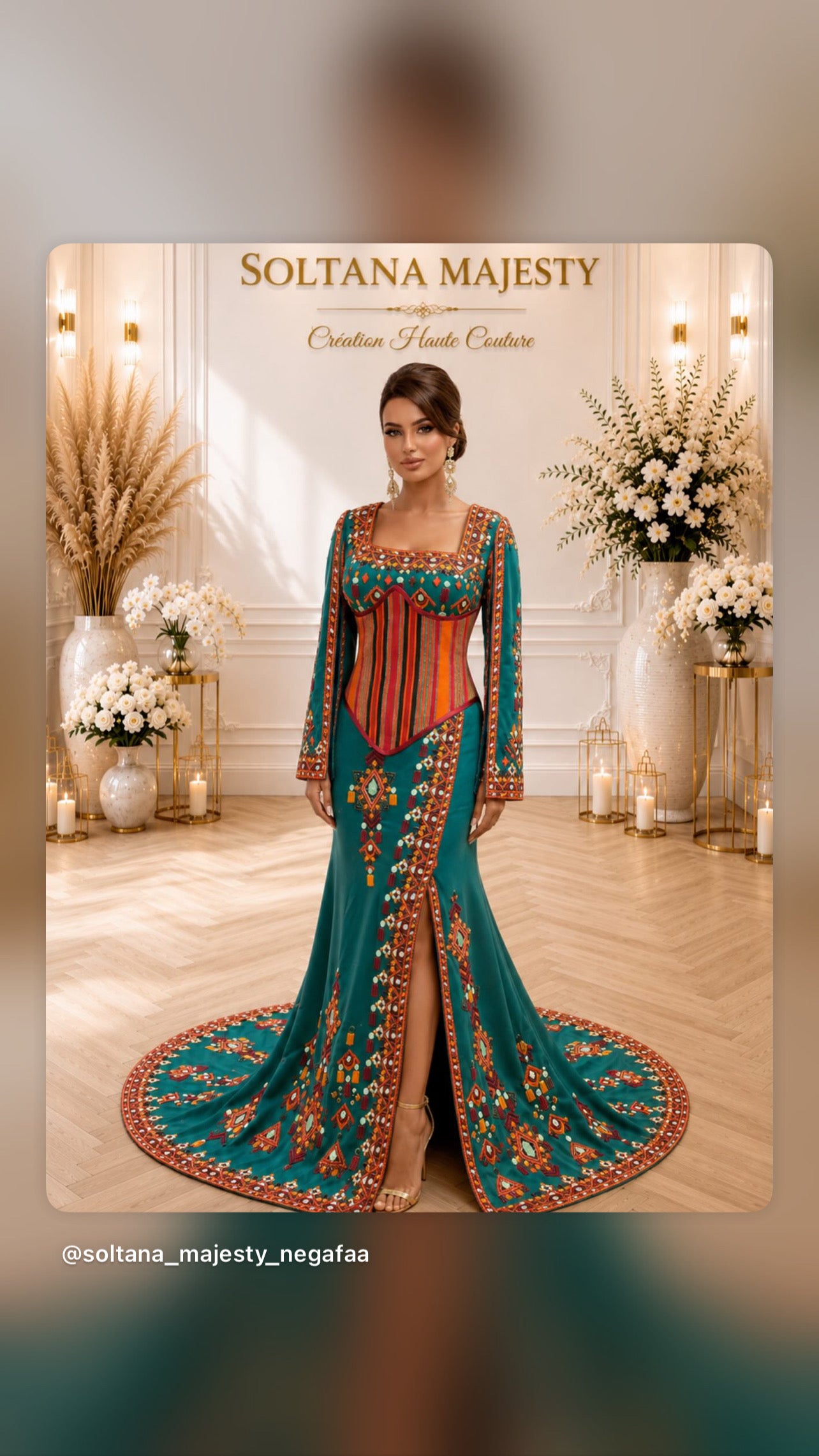 KABYLE TIZI ⚜️Taille 34 à 40⚜️PIÈCE PRESTIGE ✨✨✨