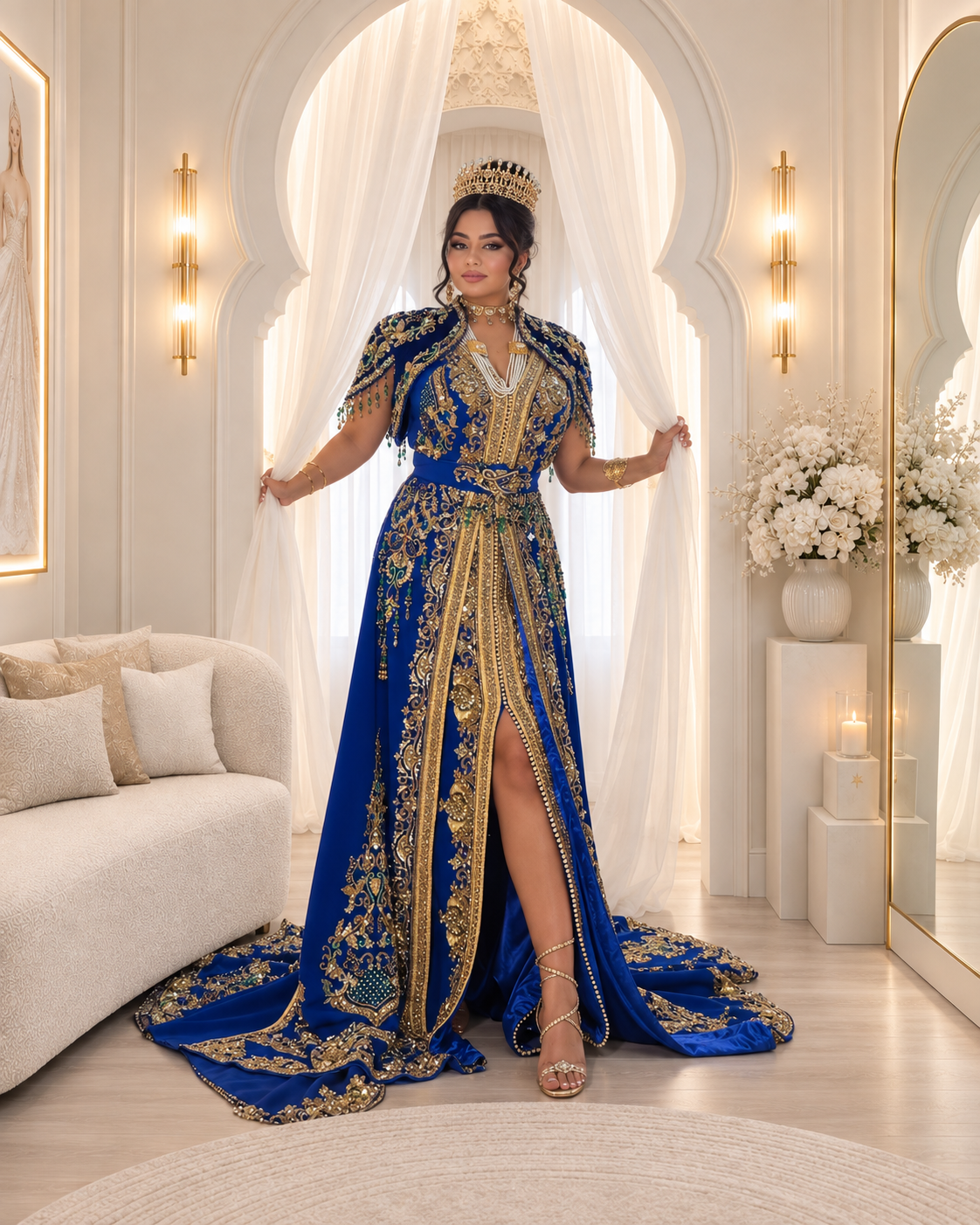 Caftan LAMIAE ✨Taille 34 a 42✨