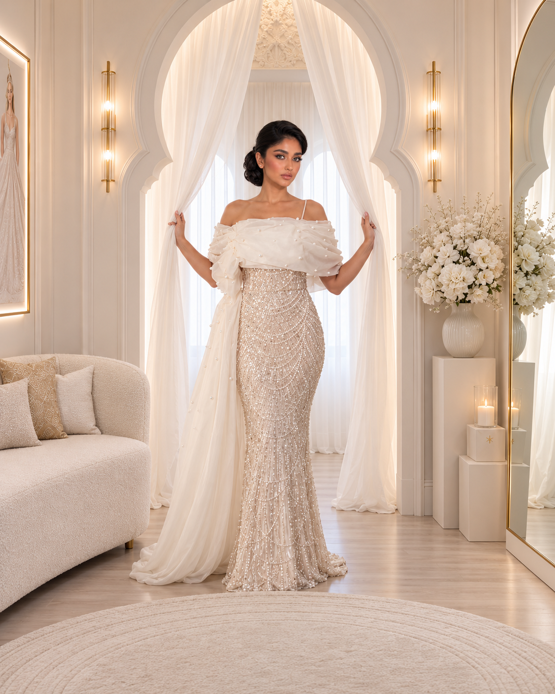 Robe de soirée ELISA ✨Taille 36 à 40✨