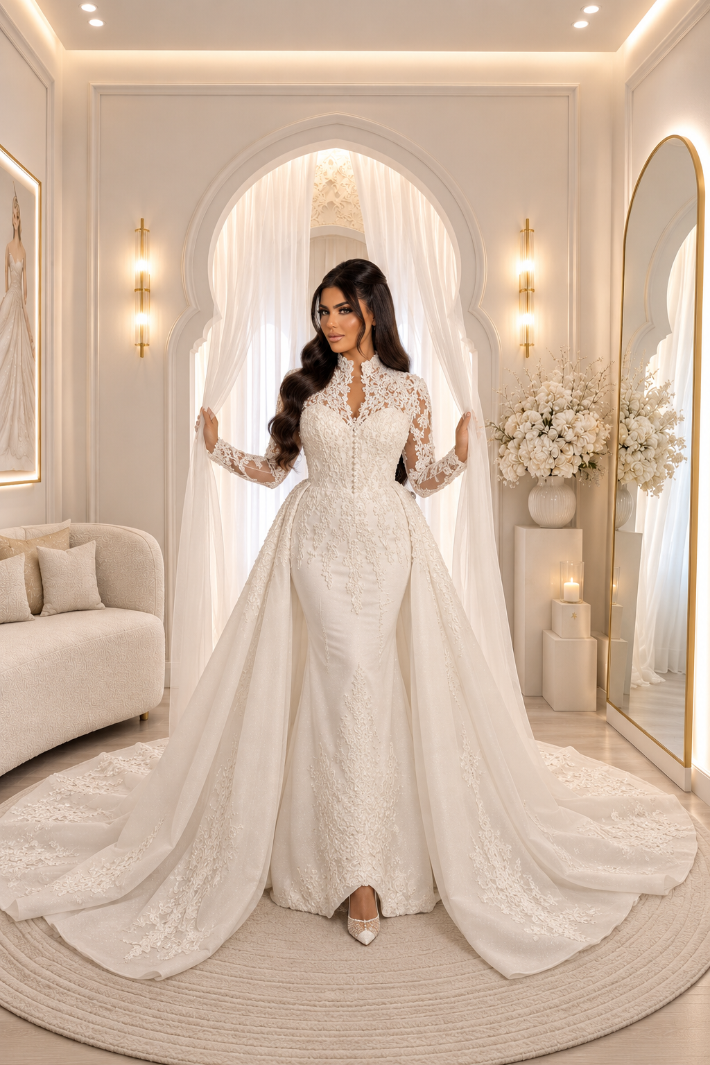 VENTE PRIVÉE 2027 ROBE DE MARIÉE ⚜️TAILLE 38 à 40⚜️ EXCELLENT ÉTAT
