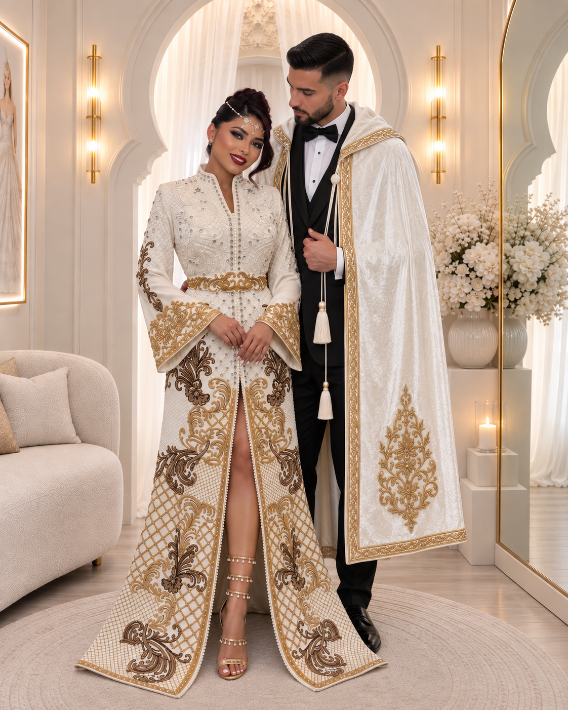 Caftan RAHMA ✨Taille 34 à 40✨