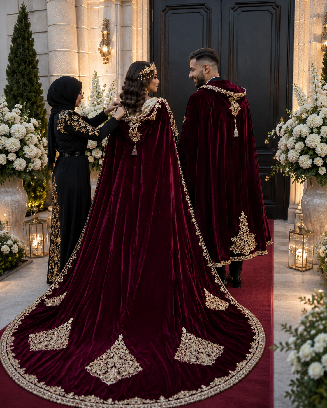 VENTE PRIVÉE 2027 KARAKOU JUPE 3 PIÈCES ⚜️Taille 34 à 44⚜️PIECE PRESTIGE ✨✨✨ TAILLE 34 à 44 avec lacage au dos ⚜️EXCELLENT ÉTAT