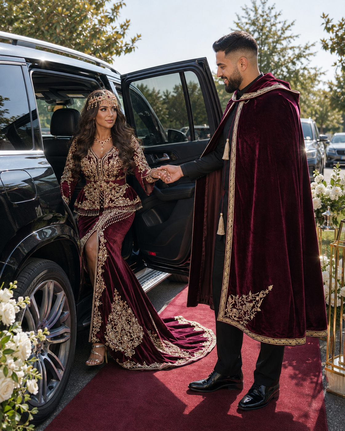 VENTE PRIVÉE 2027 KARAKOU JUPE 3 PIÈCES ⚜️Taille 34 à 44⚜️PIECE PRESTIGE ✨✨✨ TAILLE 34 à 44 avec lacage au dos ⚜️EXCELLENT ÉTAT