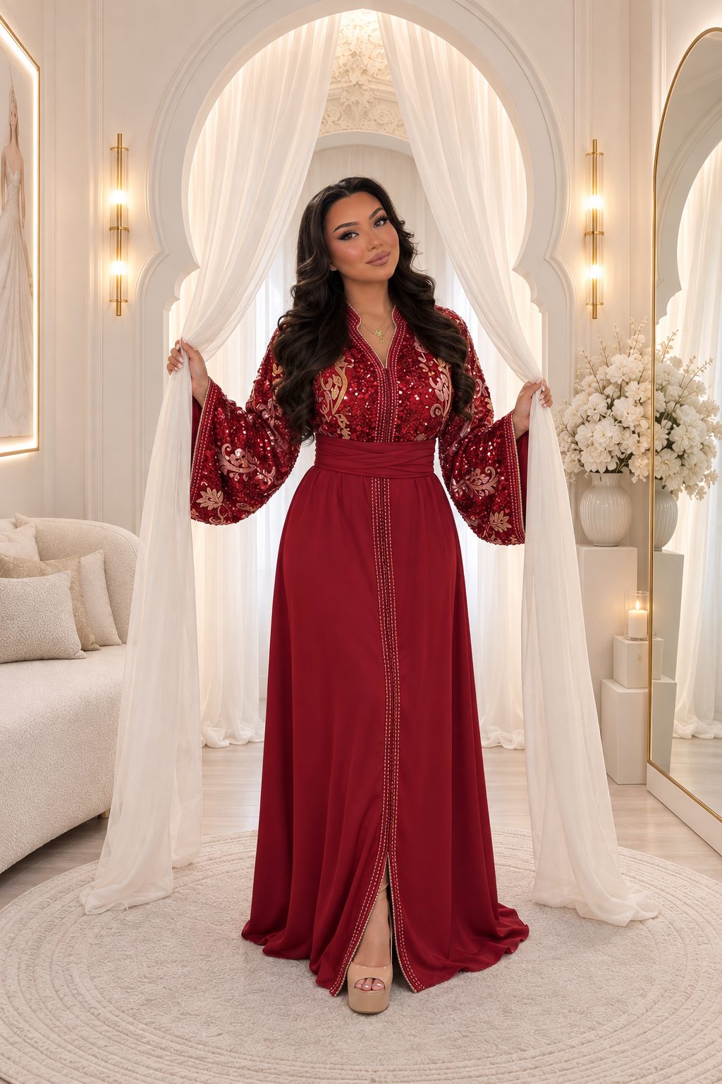 Caftan ZAHIRA ✨Taille 38 à 48✨