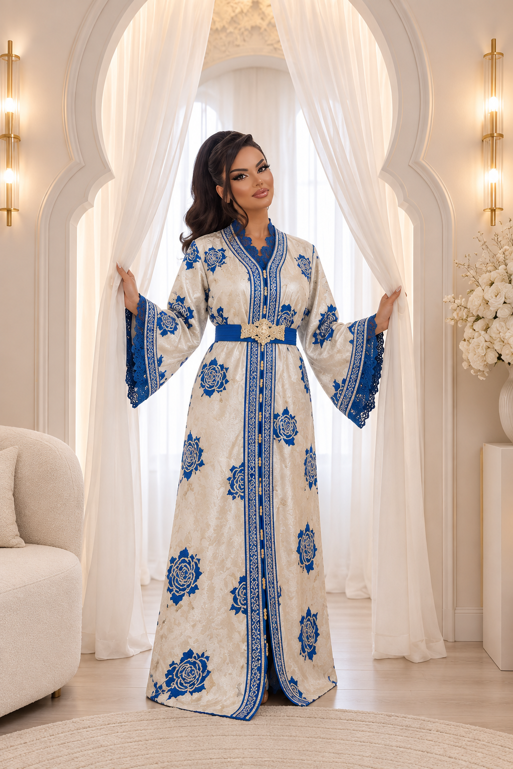 Caftan JIHANE ✨Taille 34 à 42✨