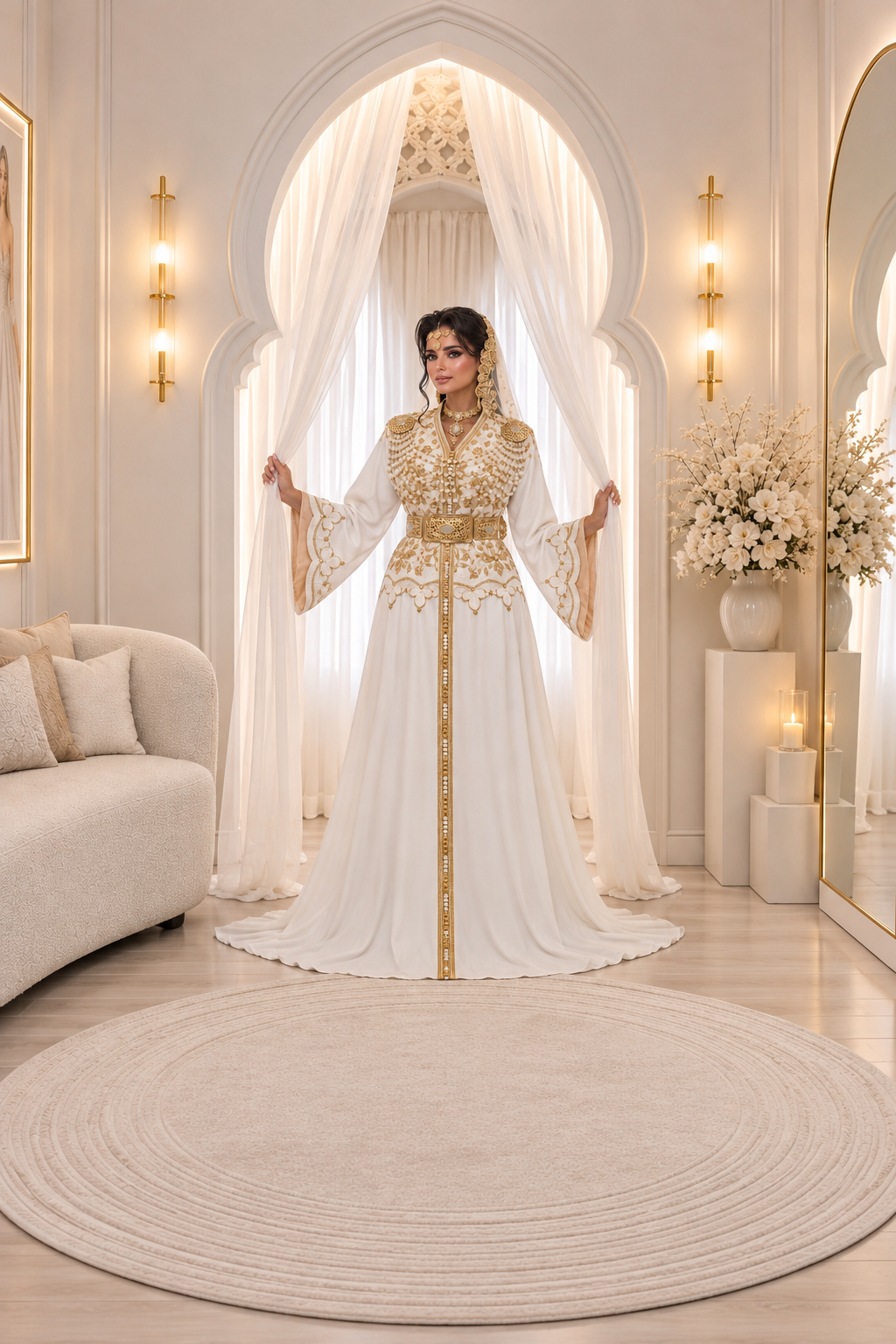 Caftan YASIRA ✨Taille 38 à 48✨