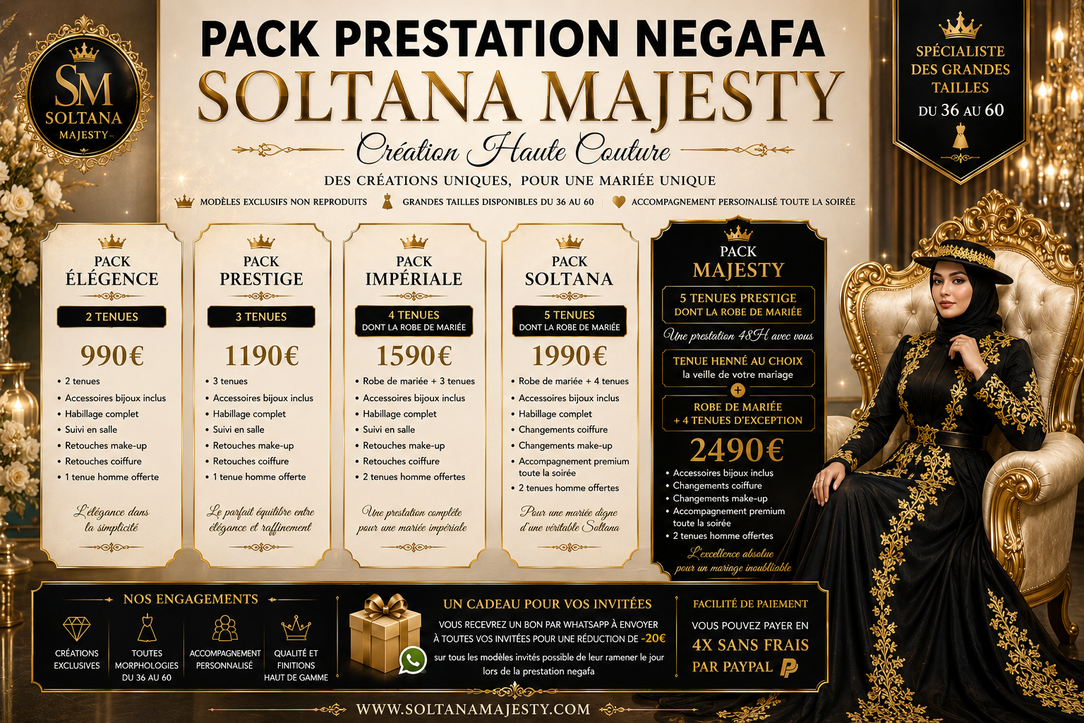 FORFAIT PRESTATION NEGAFA