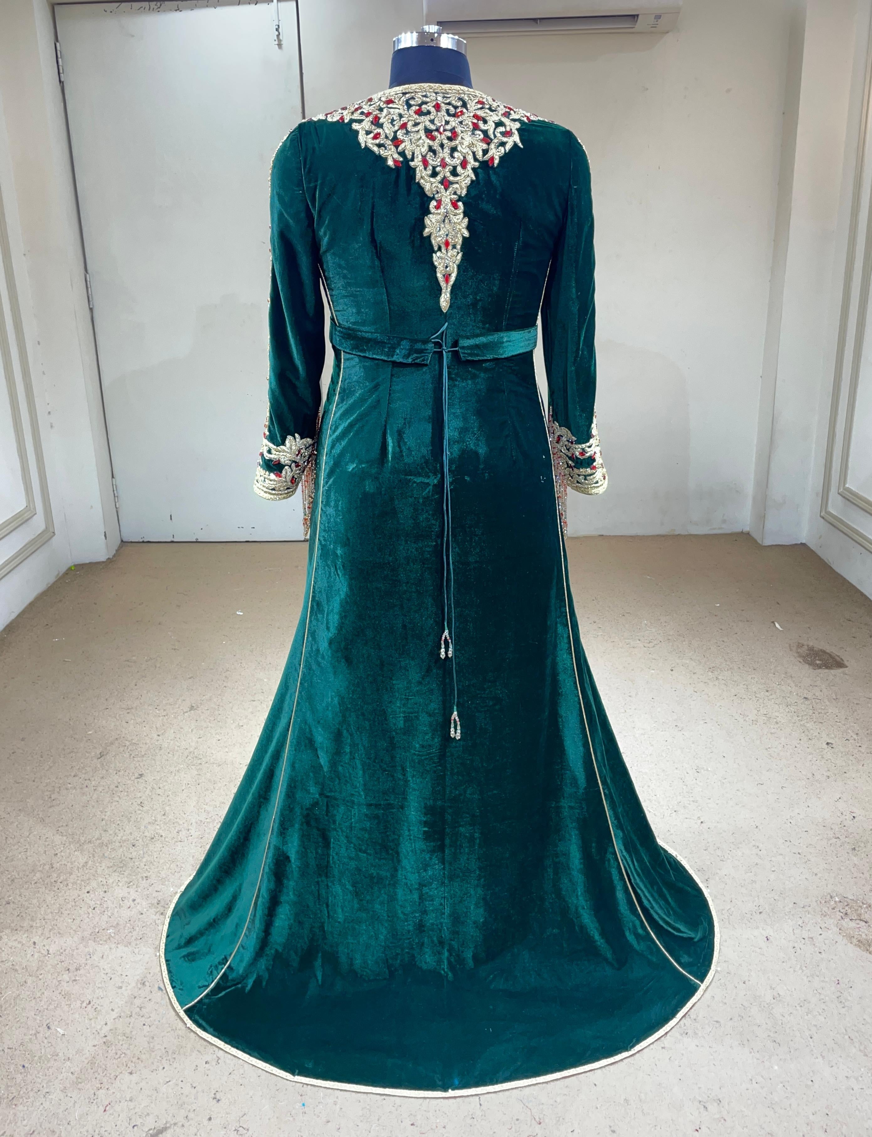 MALAKIYA VERT ⚜️taille 38 à 46⚜️