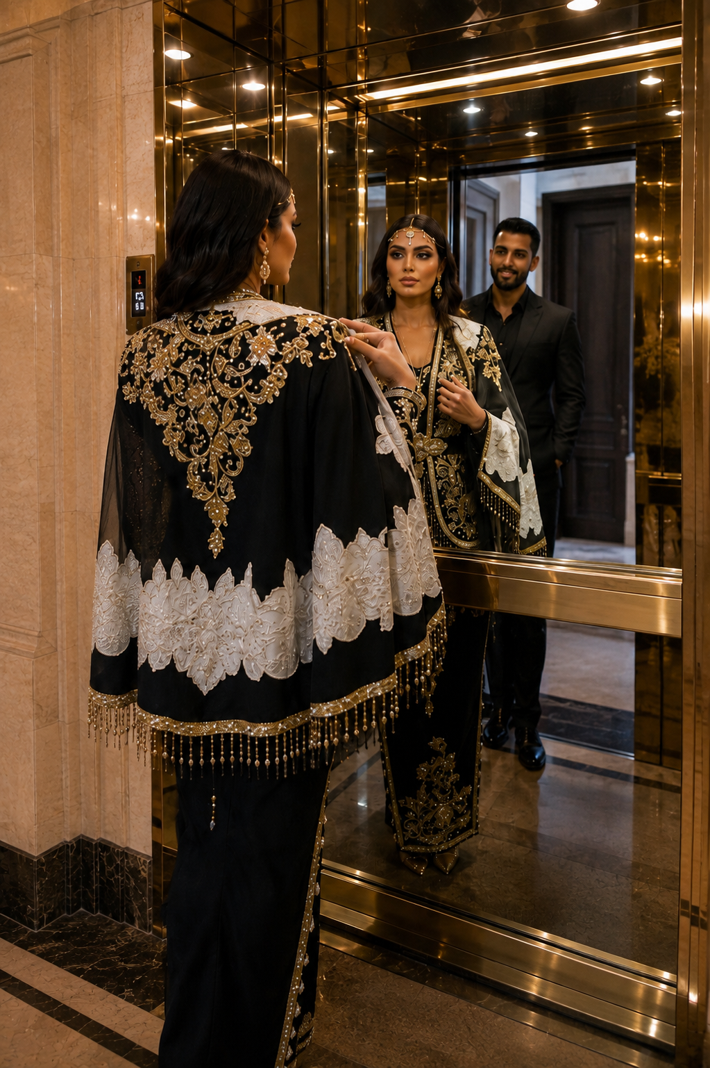 VENTE PRIVÉE KARAKOU AVEC CAPE 3 pièces  ⚜️taille 34 à 40⚜️ DANS L’ÉTAT