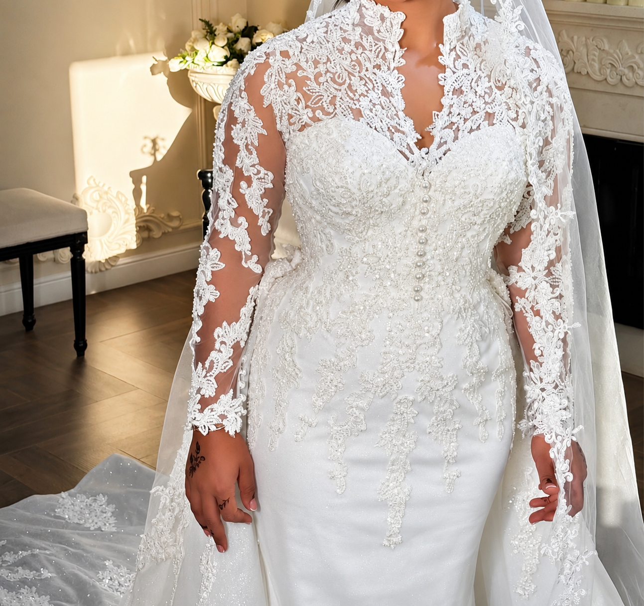 VENTE PRIVÉE 2027 ROBE DE MARIÉE ⚜️TAILLE 38 à 40⚜️ EXCELLENT ÉTAT