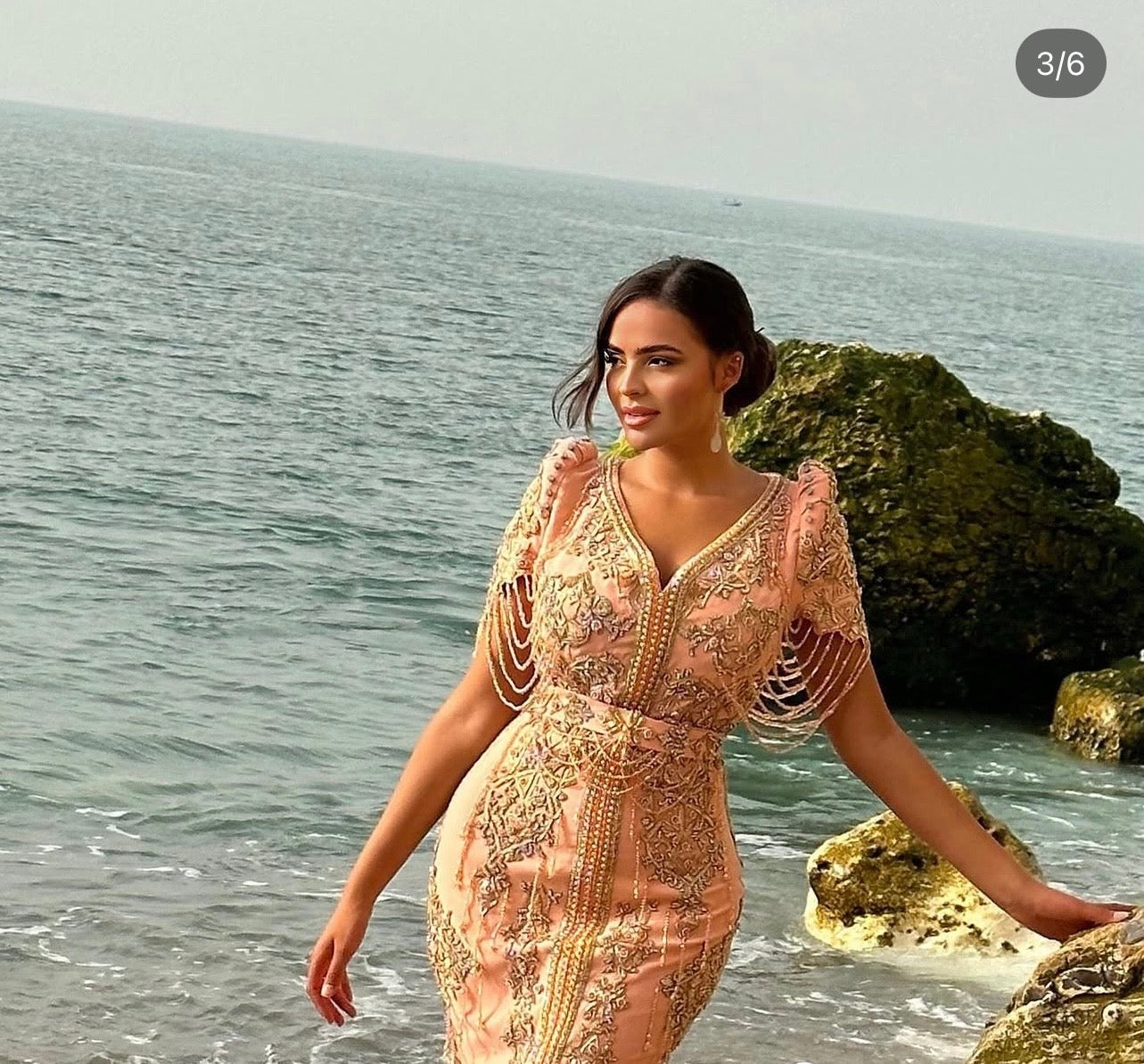SECONDE MAIN caftan sirène