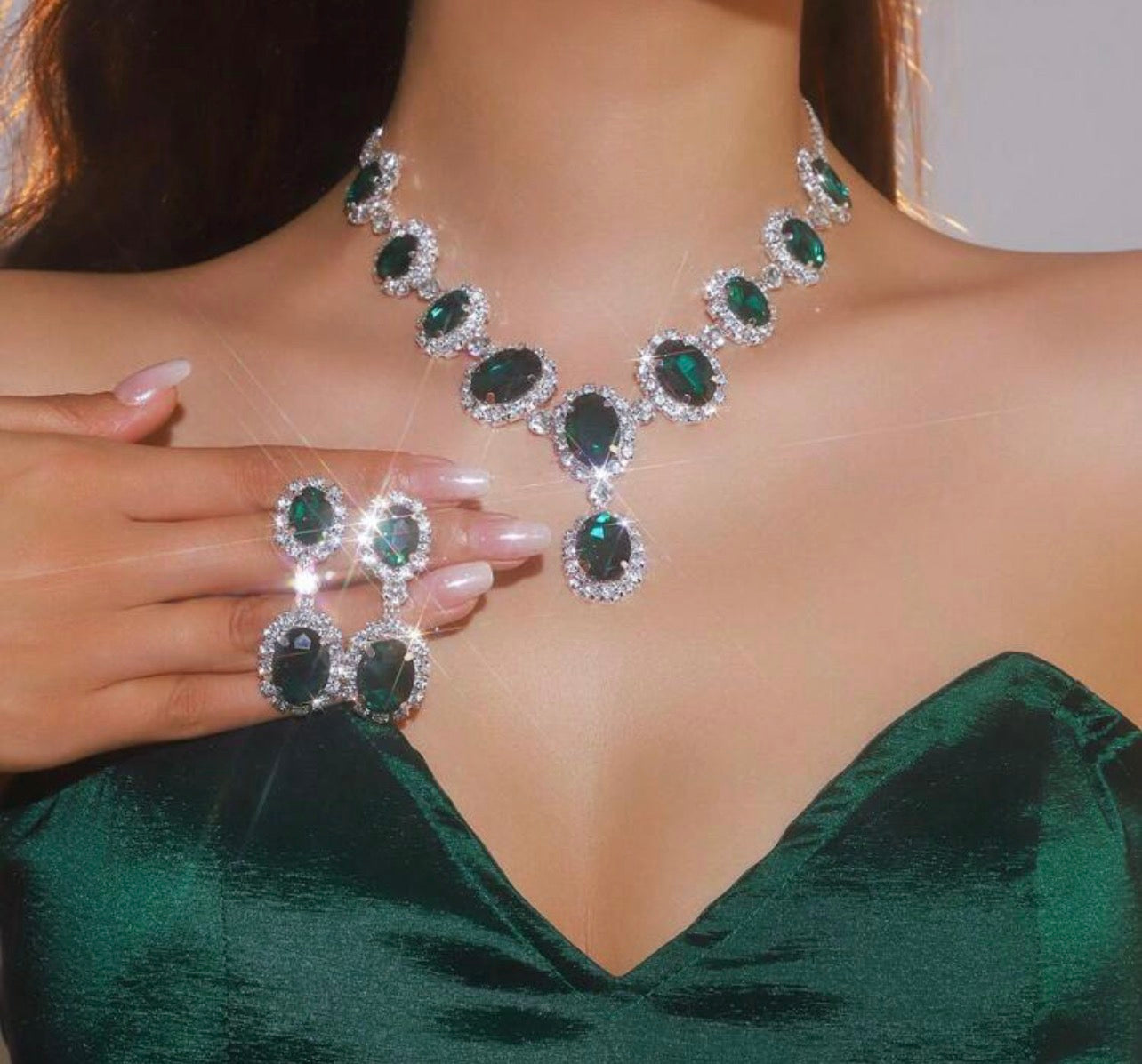 MALAKIYA BLANC VERT ⚜️taille 38 à 46⚜️
