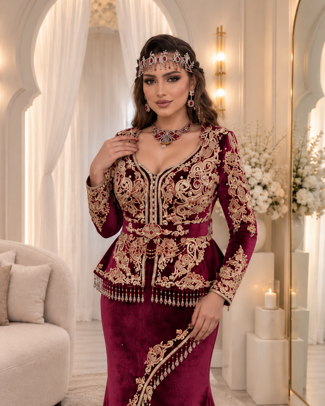 Karakou Jupe KOSOVO ✨Taille 34 à 44✨