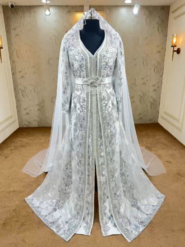 réf.256 Caftan ⚜️BLANCA⚜️