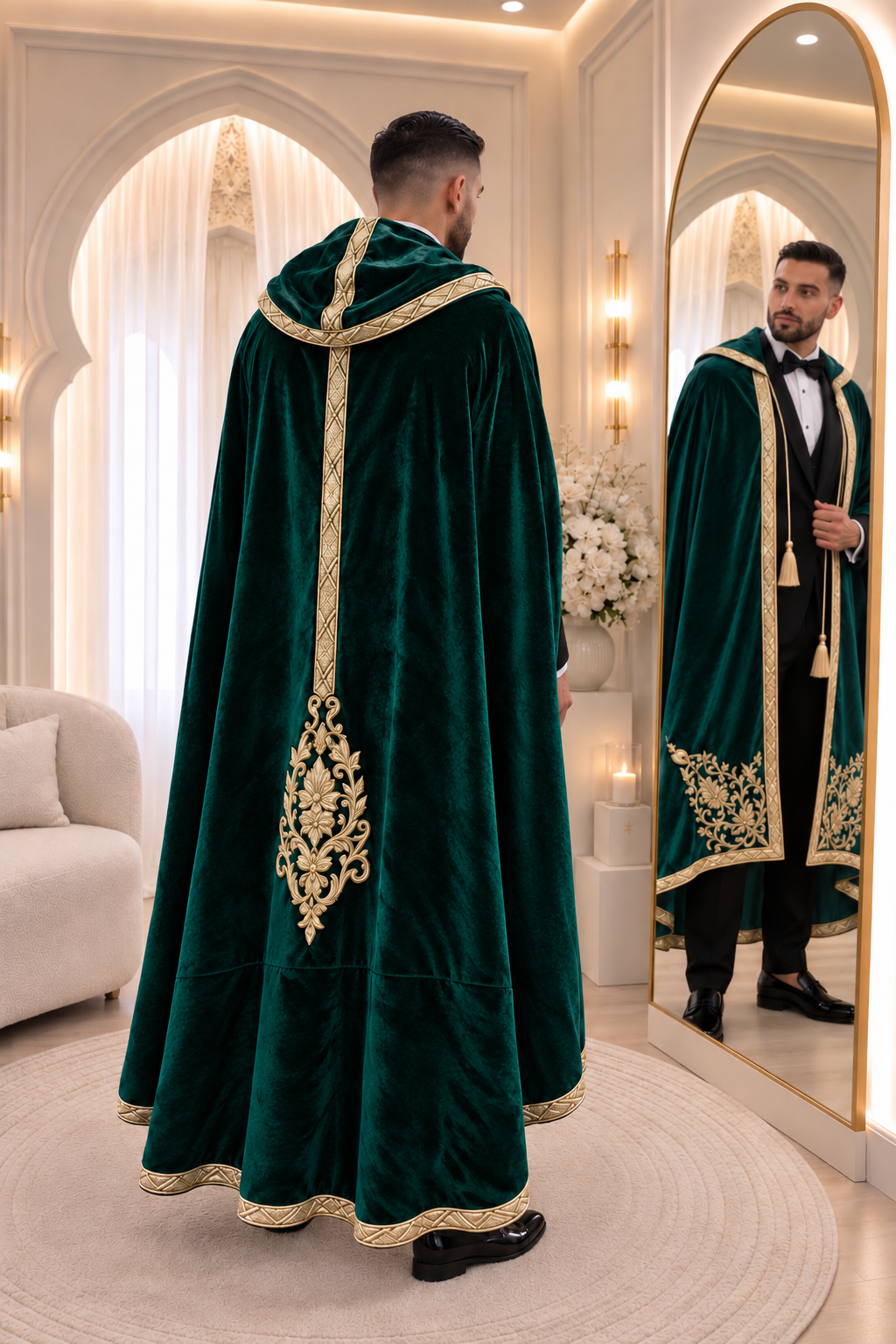 ⚜️CAPE HOMME VERT ROYAL⚜️