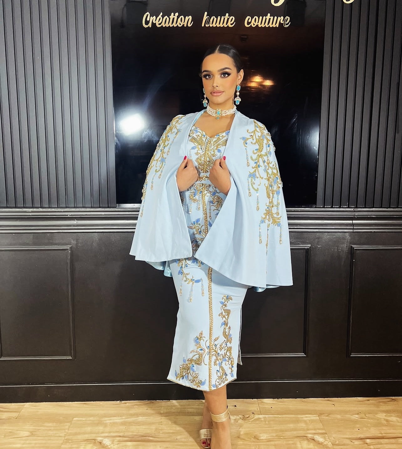 liquidation caftan court avec selheme