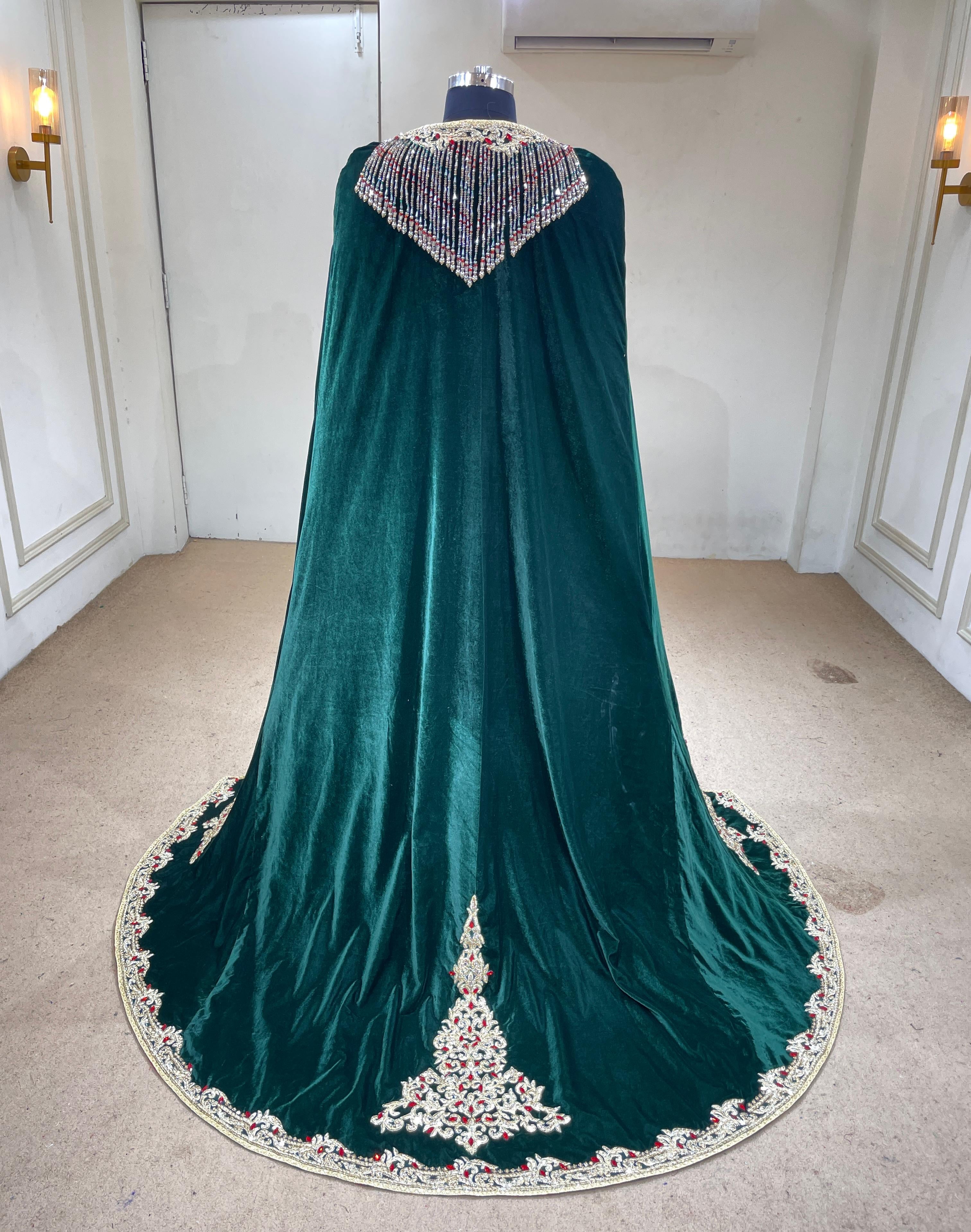 MALAKIYA VERT ⚜️taille 38 à 46⚜️