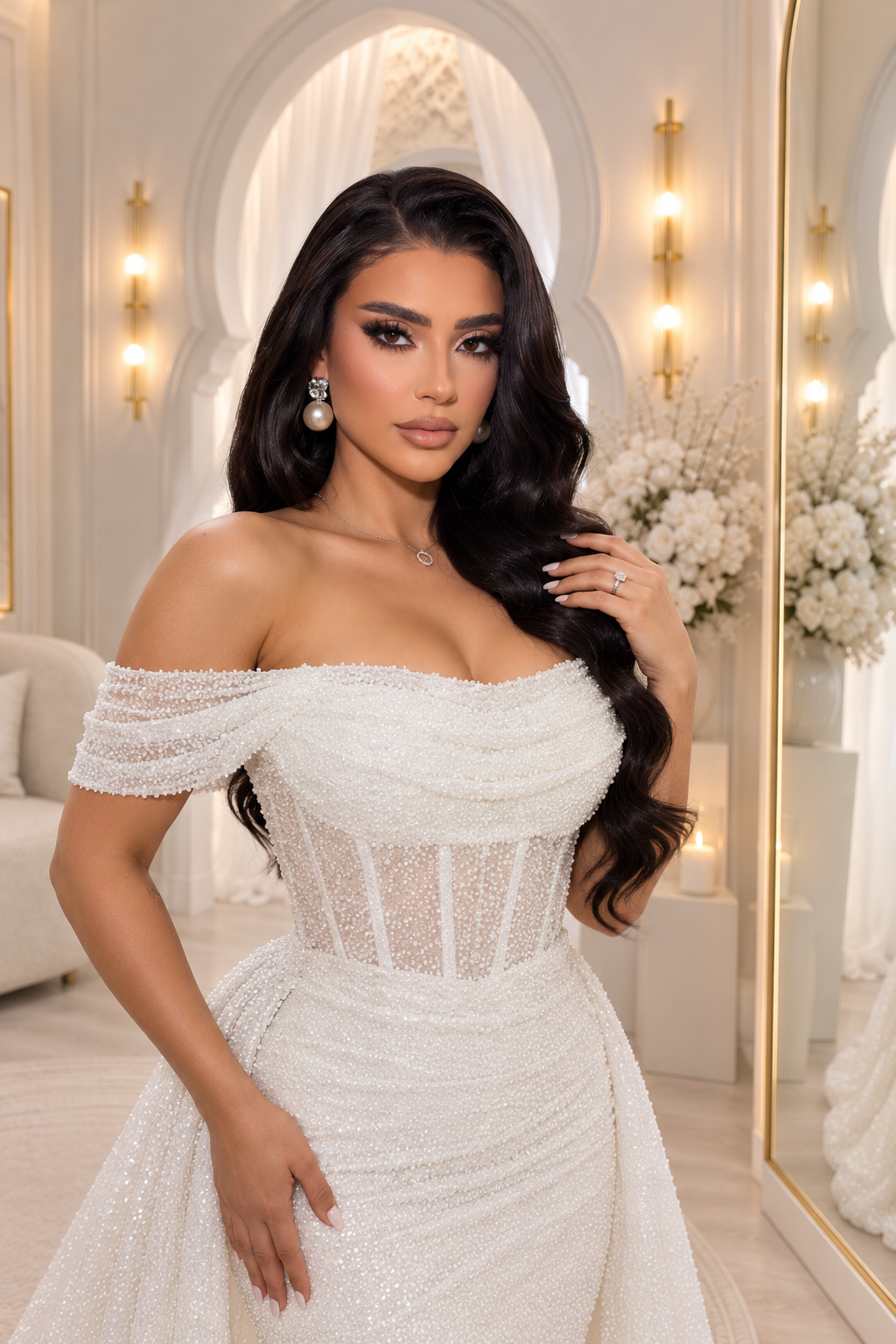 VENTE PRIVÉE 2027 ROBE DE MARIÉE UNIQUE ⚜️TAILLE 38 à 40⚜️ EXCELLENT ÉTAT