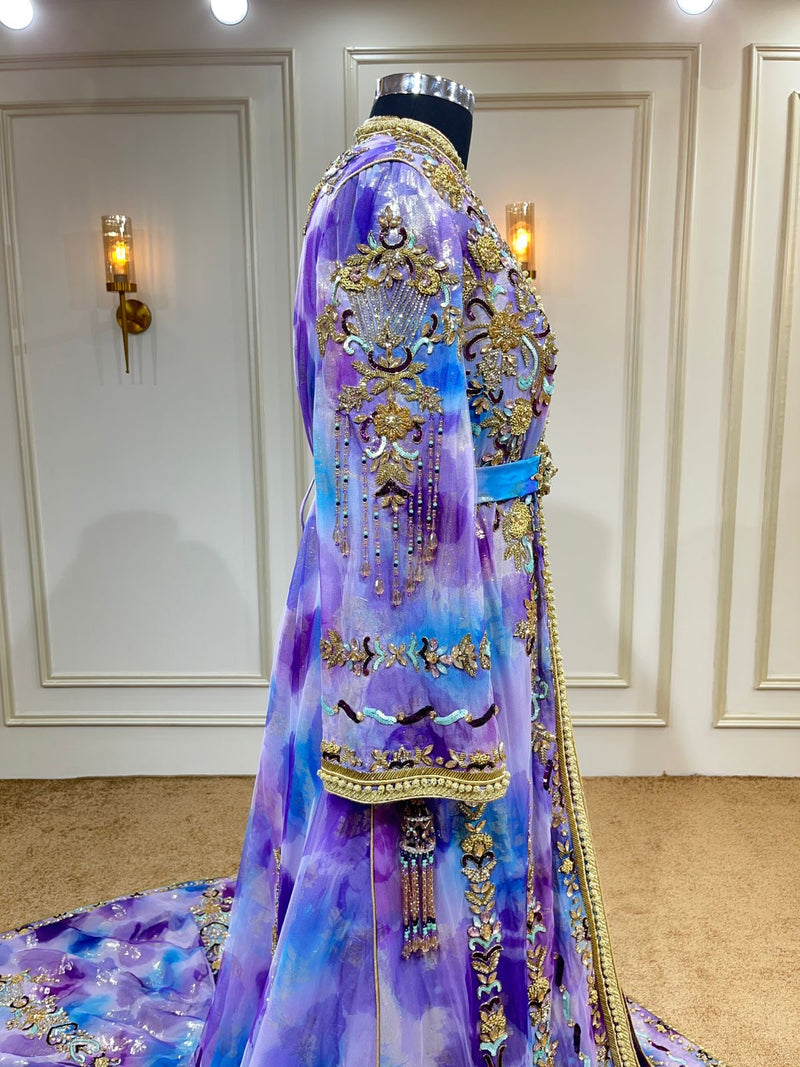 réf.203 Caftan ⚜️VIOLETTA⚜️