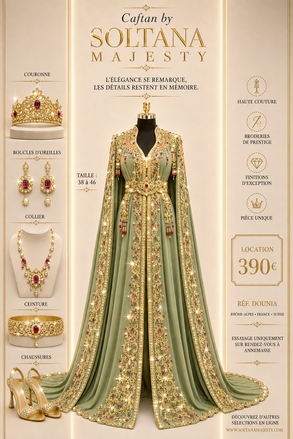 DOUNIA ⚜️taille 36 à 46⚜️