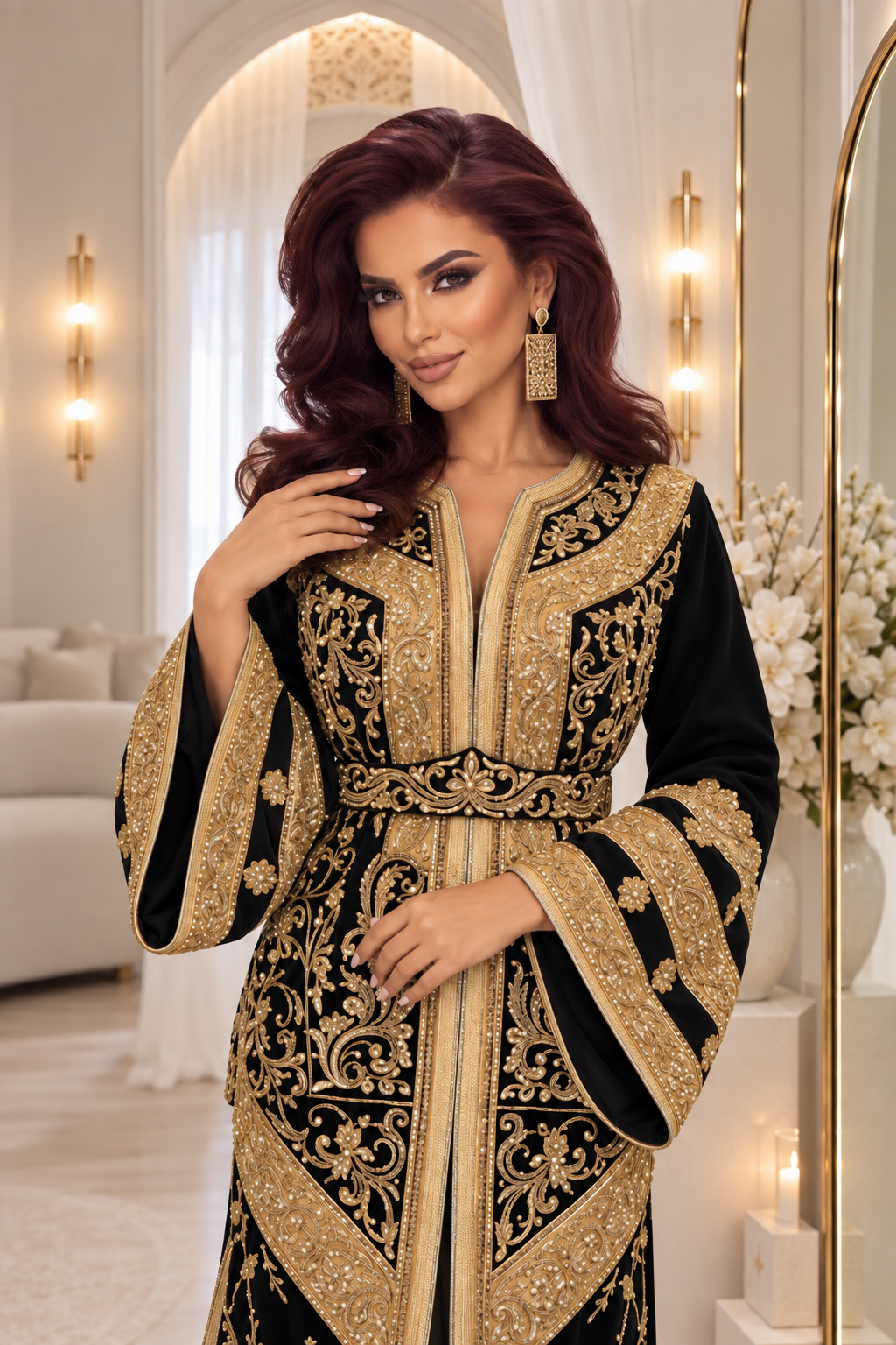 Caftan LAILA  ✨Taille 34 à 40✨