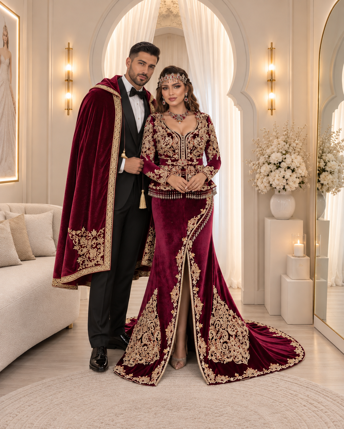 Karakou Jupe KOSOVO ✨Taille 34 à 44✨