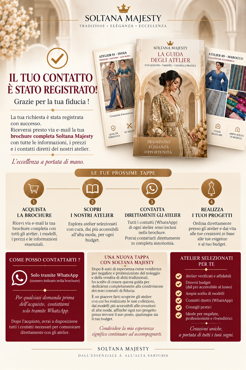 IL CATALOGO DEGLI ATELIER — 5 FORNITORI PER NEGAFATE E PROFESSIONISTE