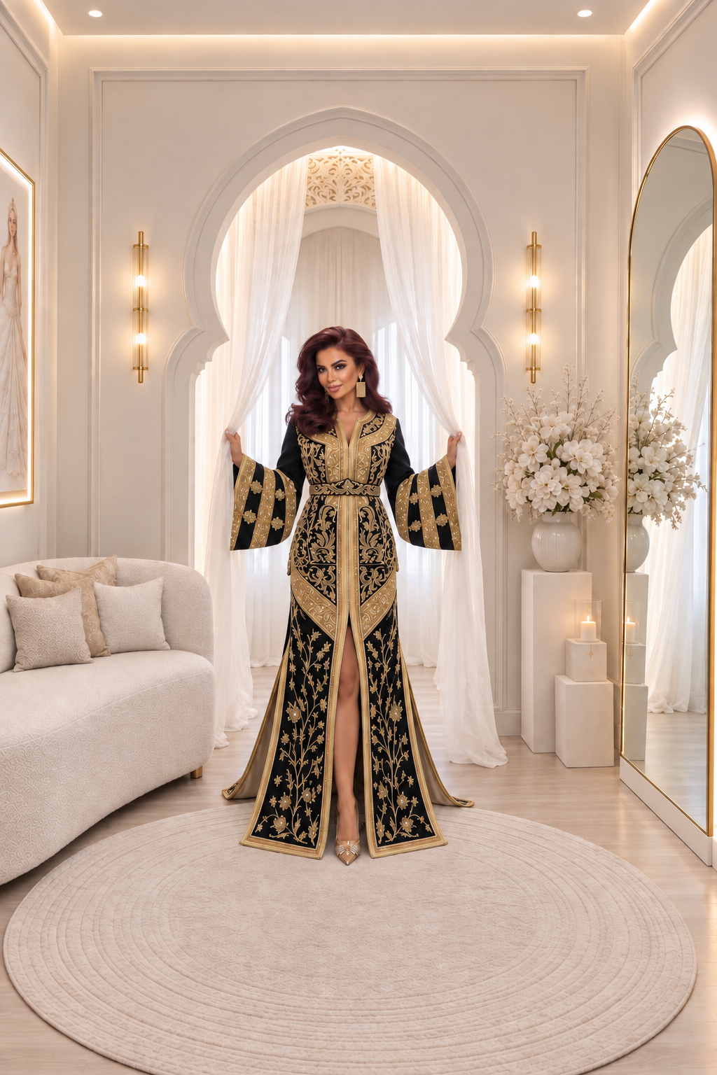 Caftan LAILA  ✨Taille 34 à 40✨