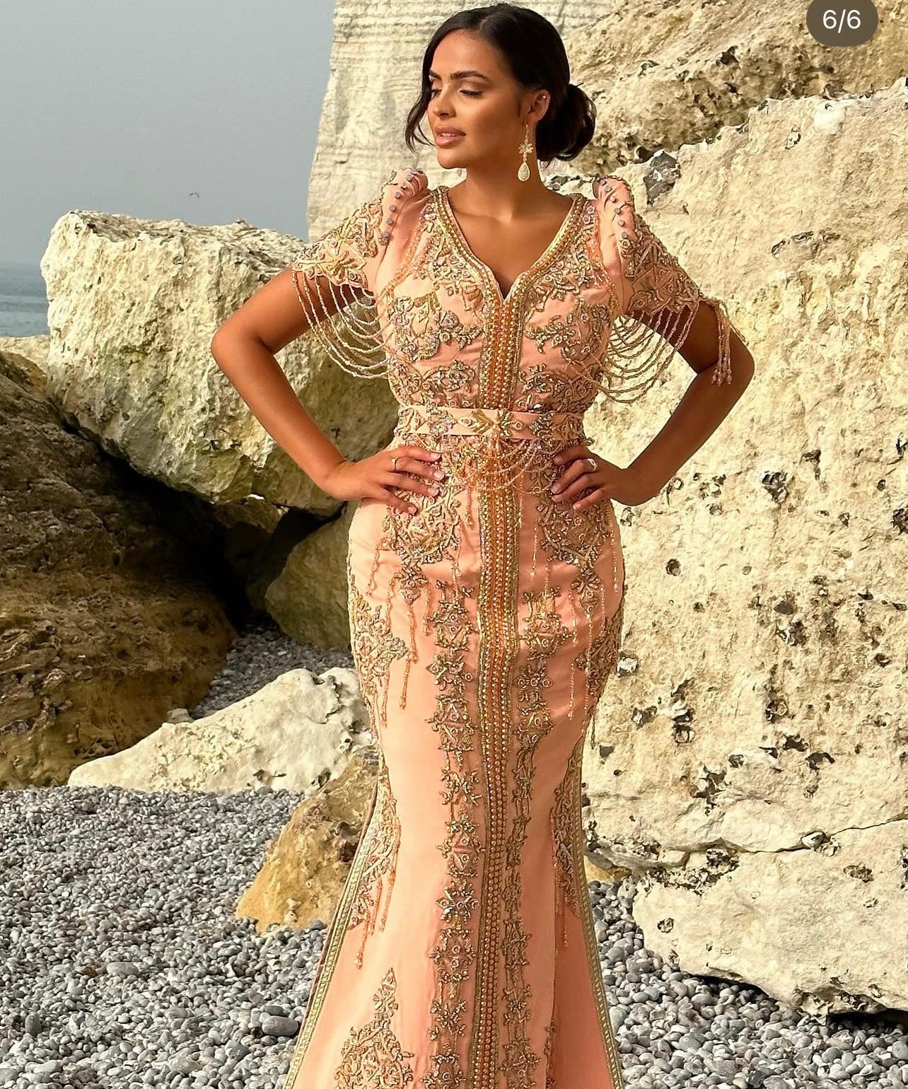SECONDE MAIN caftan sirène