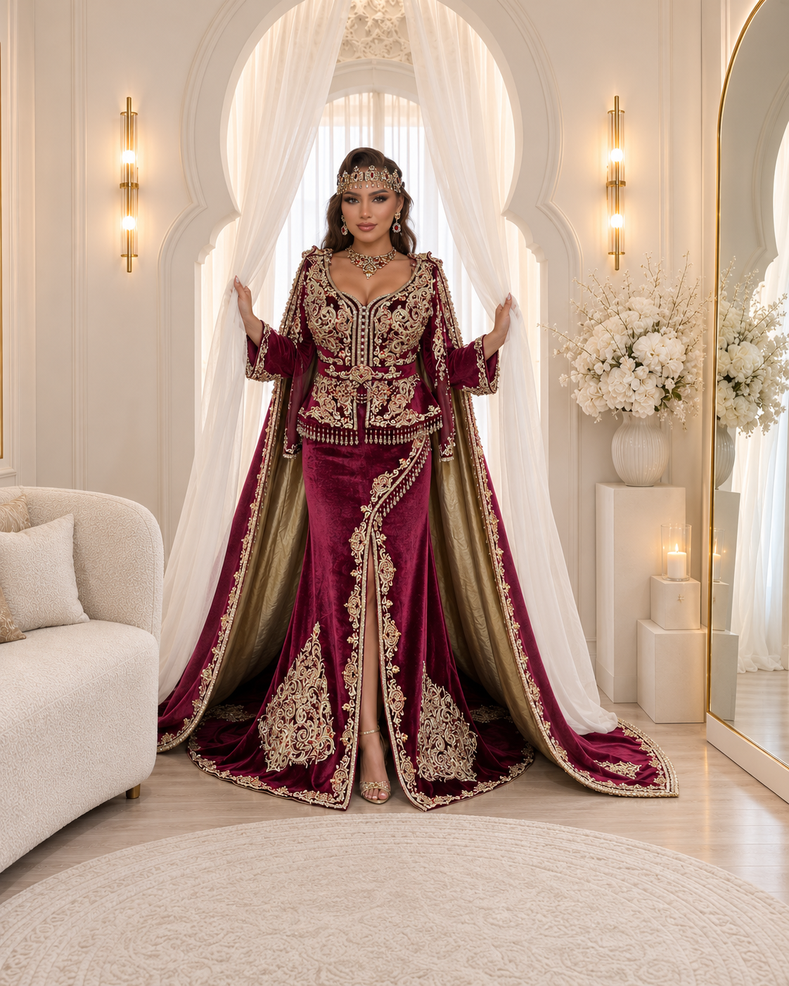 Karakou Jupe KOSOVO PRESTIGE✨Taille 34 à 44✨