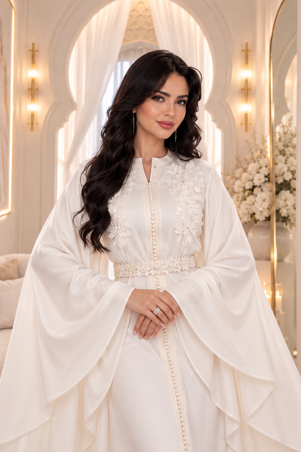 VENTE PRIVÉE 2027 CAFTAN HLEL ROBE DE MARIEE ⚜️TAILLE 34 à 42⚜️ EXCELLENT ÉTAT