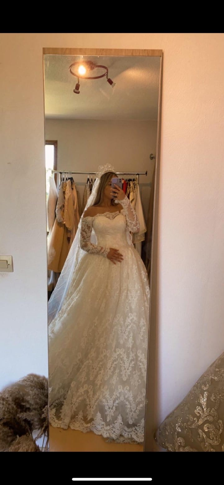 SM6 robe de mariée en dentelle