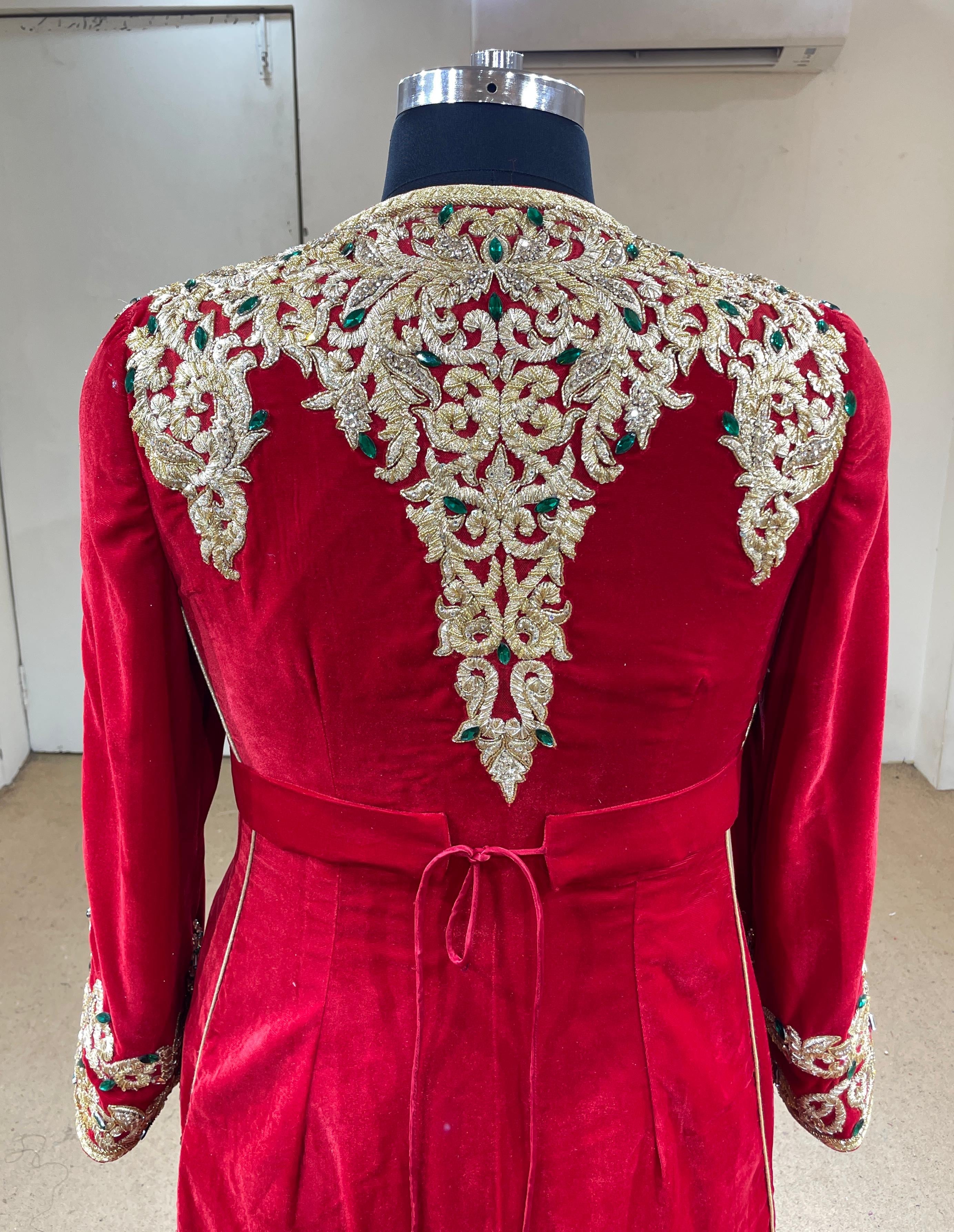 MALAKIYA ROUGE ⚜️taille 40 à 48⚜️