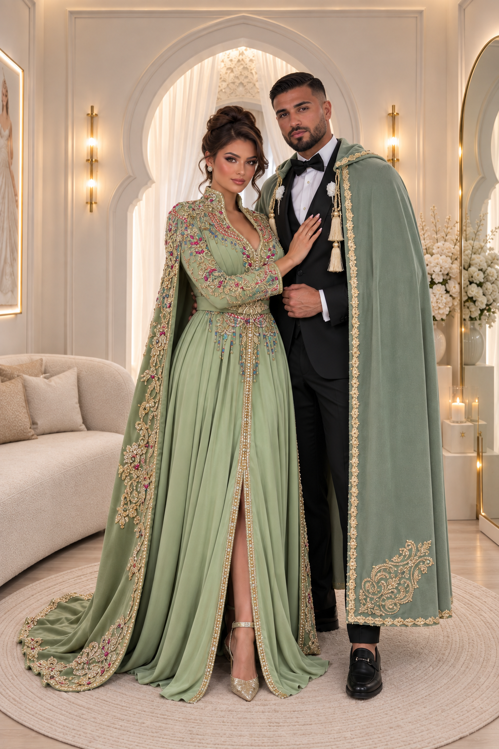 Caftan DOUNIA ✨Taille 36 à 46✨