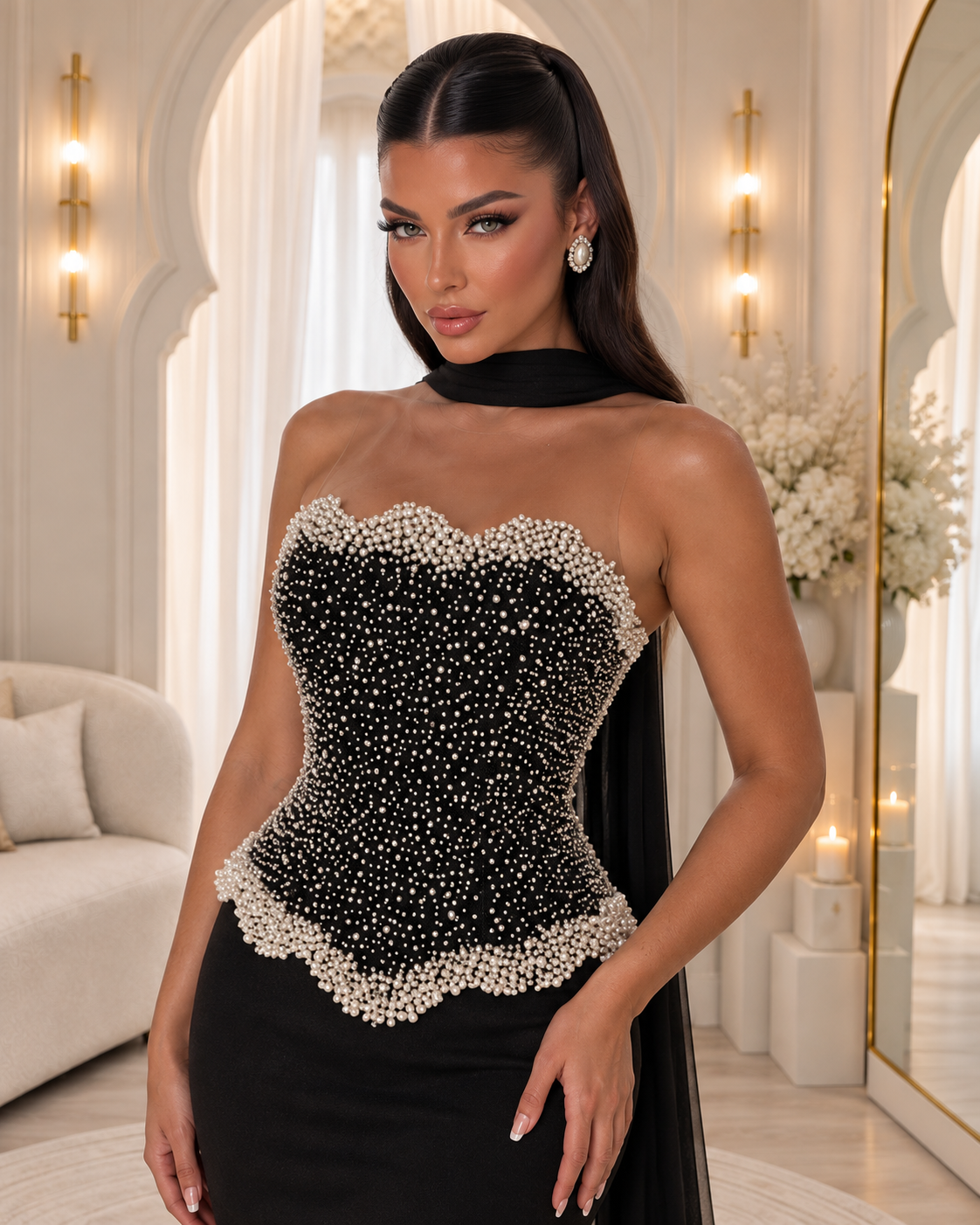 Robe de soirée GLAM ✨Taille 38 à 44✨