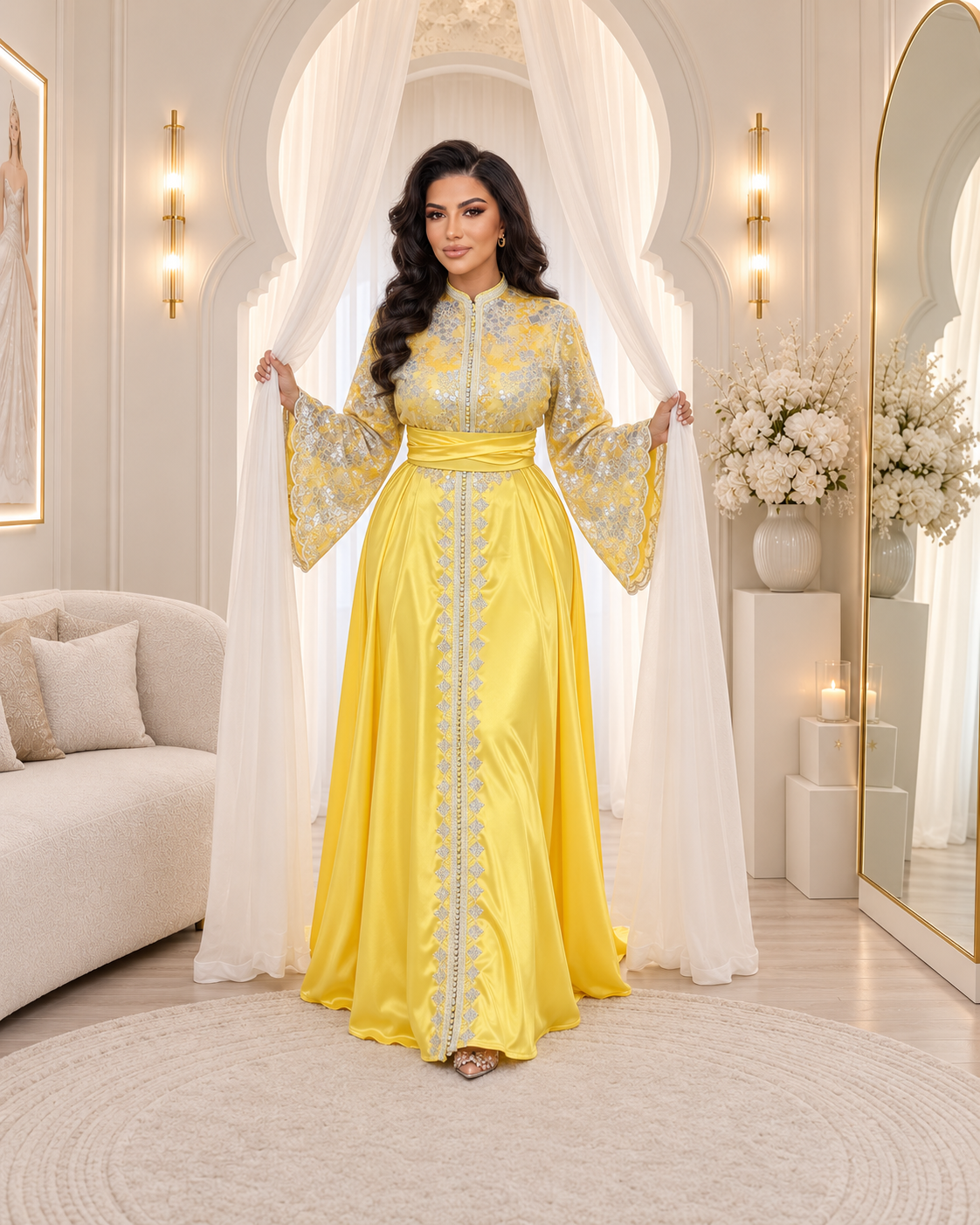 Caftan THURIYA ✨Taille 38 à 48✨