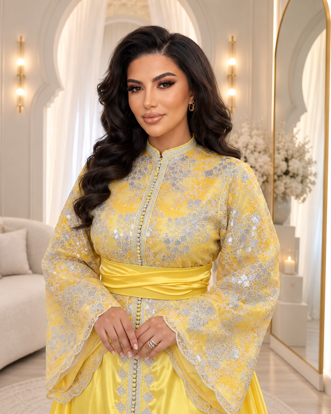 Caftan THURIYA ✨Taille 38 à 48✨